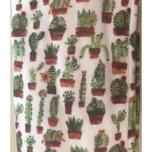 Marlo Lorenz Studio Succulent Decorative Throw
